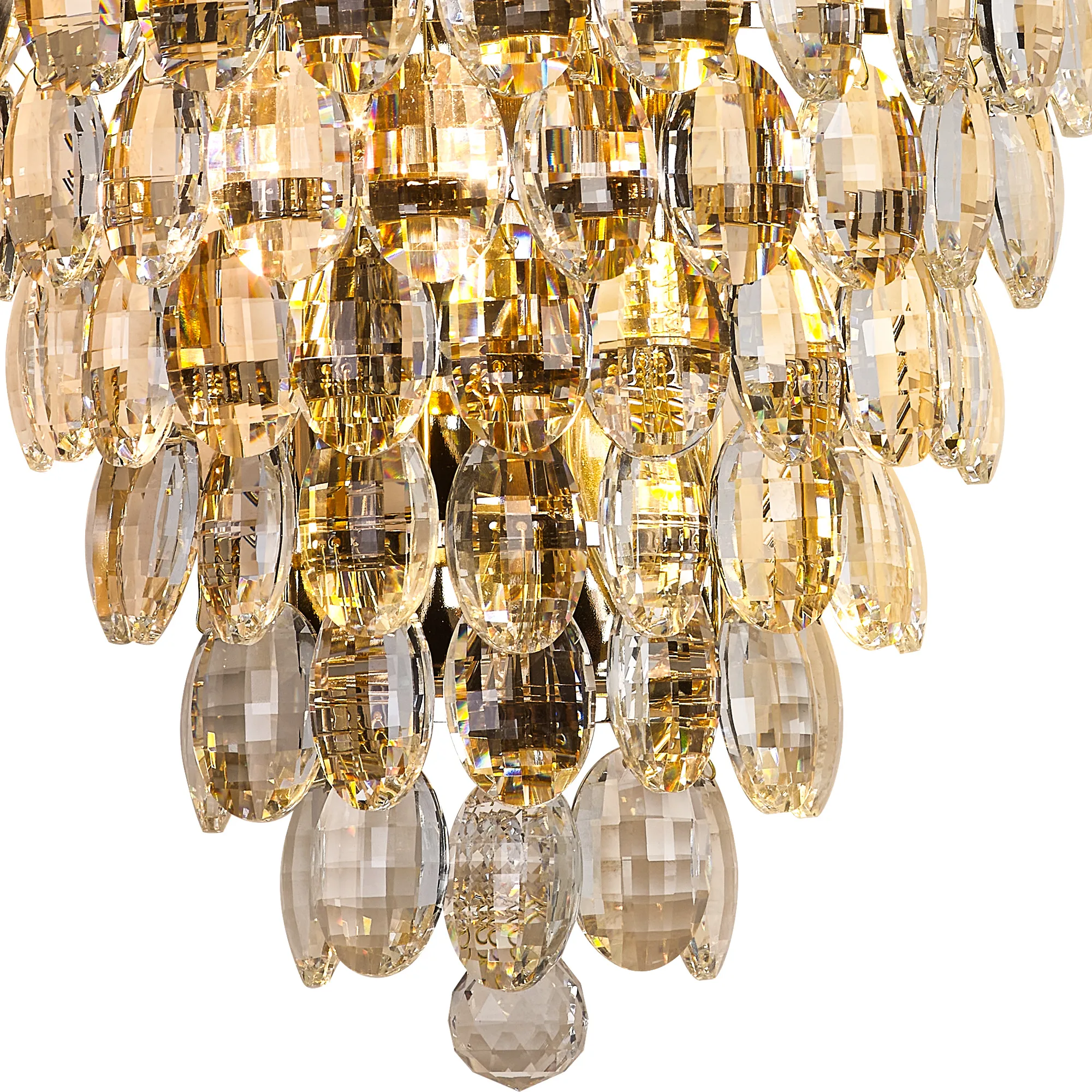 Coniston IP Tall Wall Lamp 6 Light French Gold IL32913  Diyas Coniston IP